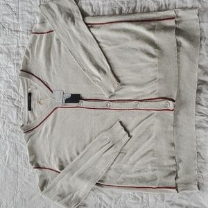 Dolce Cabo ladies lightweight button up sweater xs